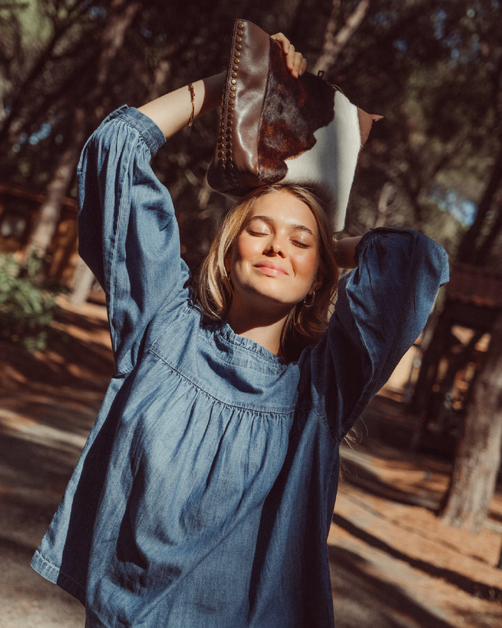 BLUSA SUSAN DARK BLUE