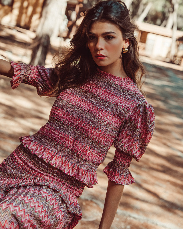 BLUSA SAFI GRECAS