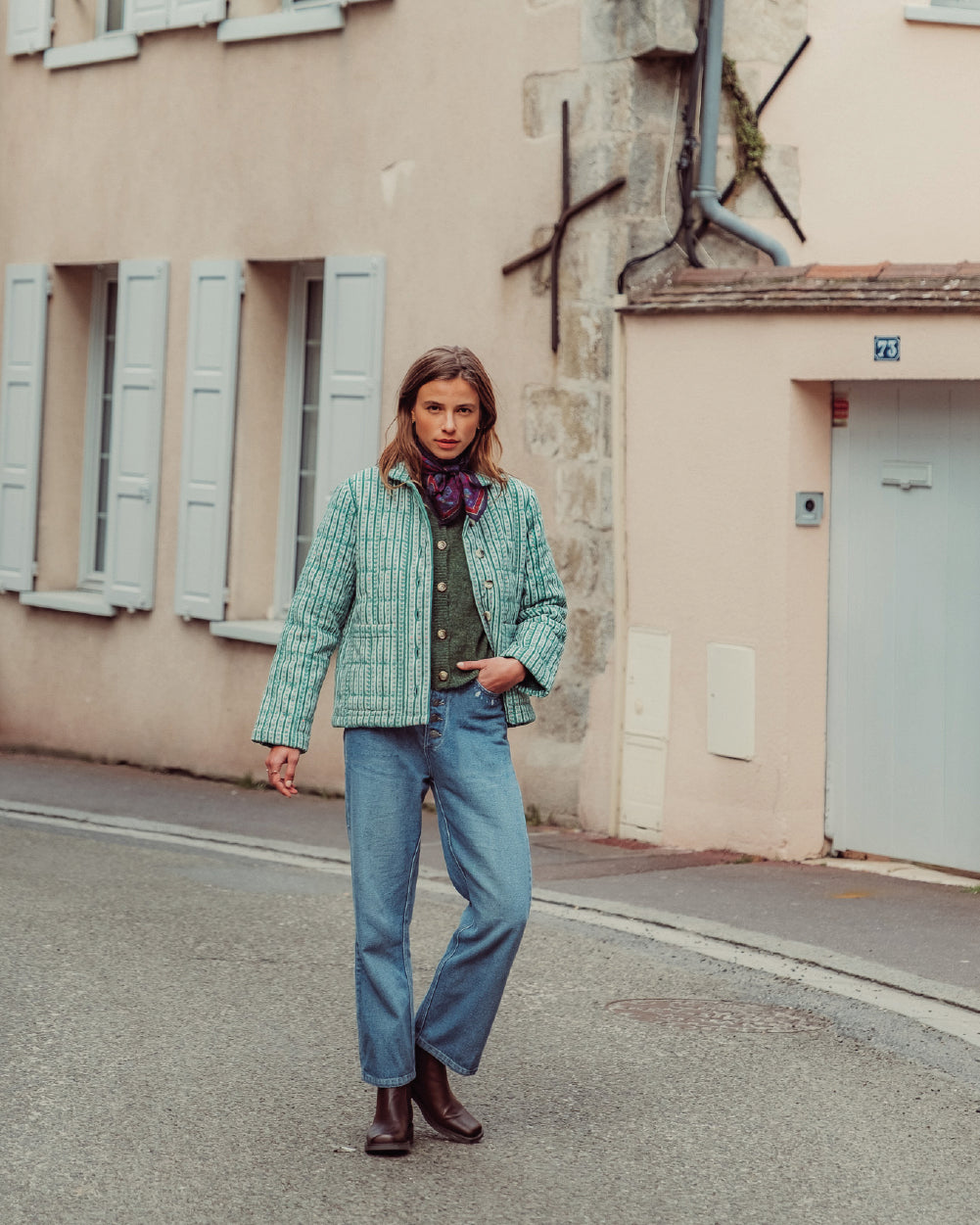 JEANS BRASS DENIM