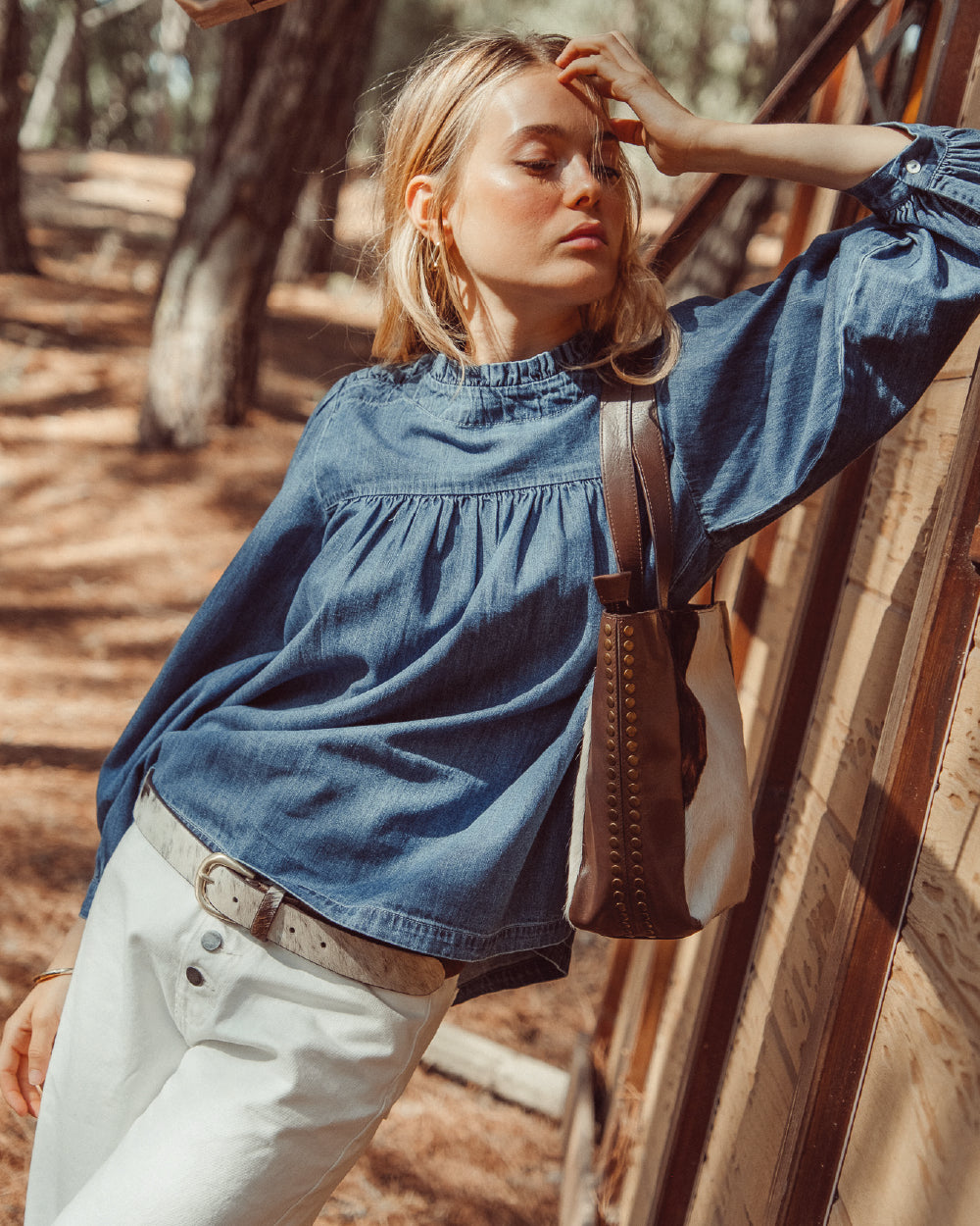 BLUSA SUSAN DARK BLUE