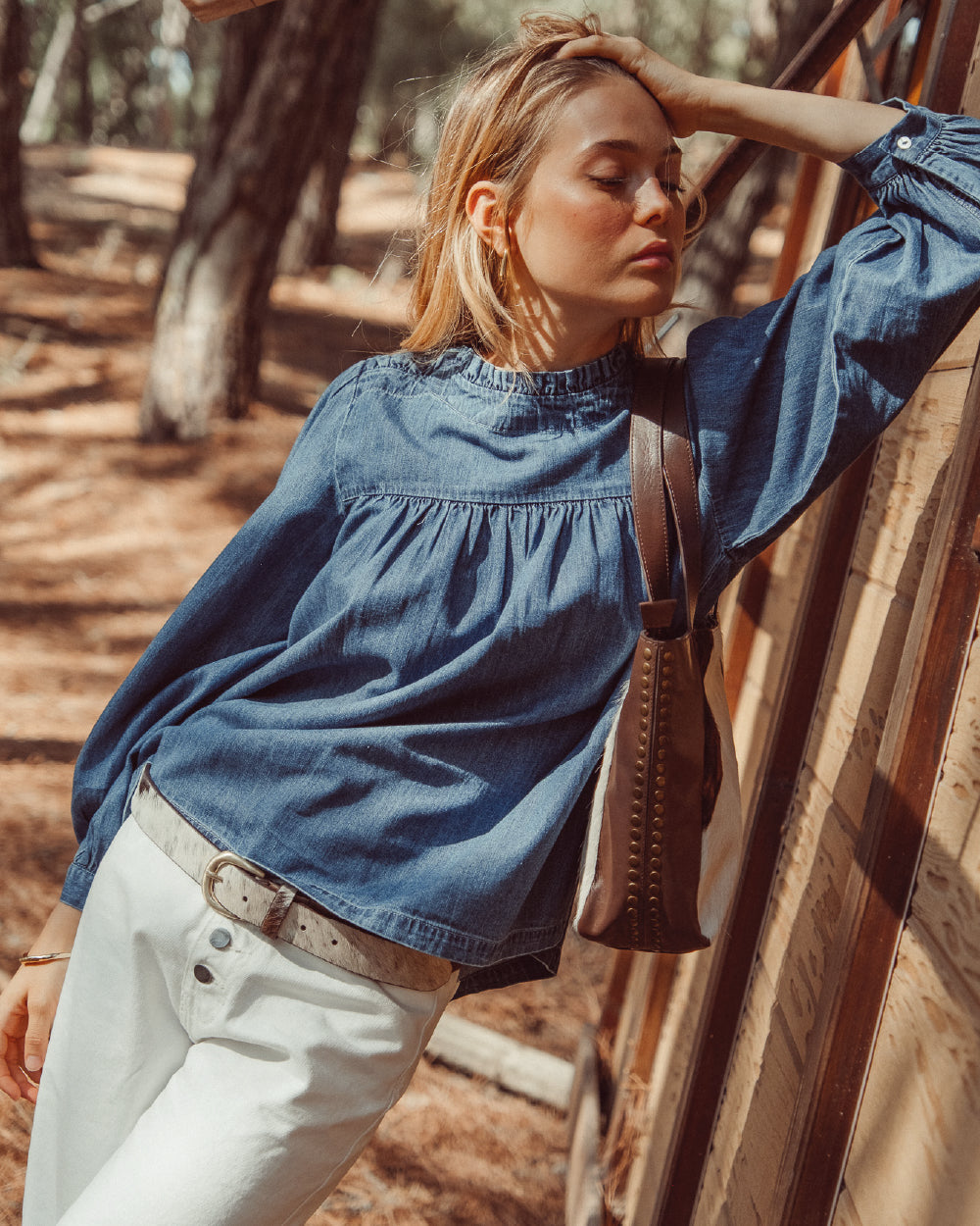 BLUSA SUSAN DARK BLUE