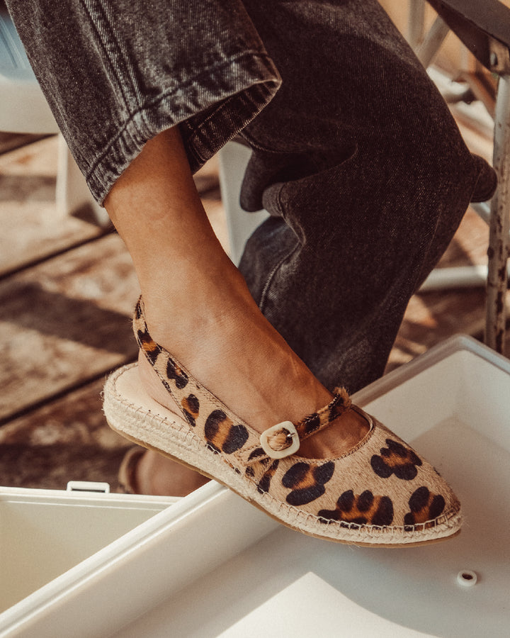 ALPARGATA INES LEOPARDO