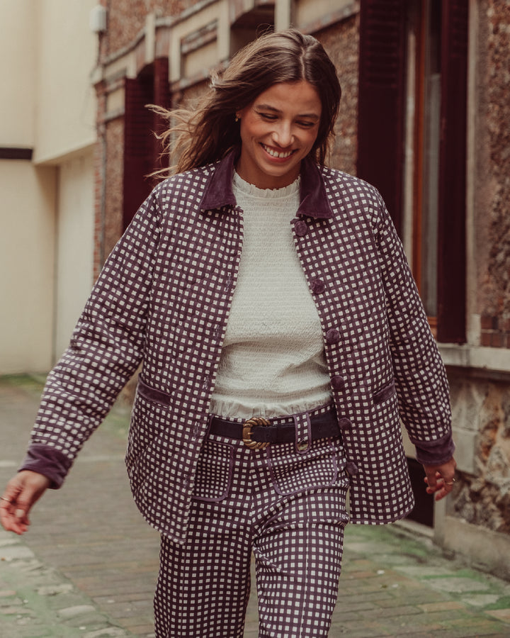 CHAQUETA JUANA VICHY