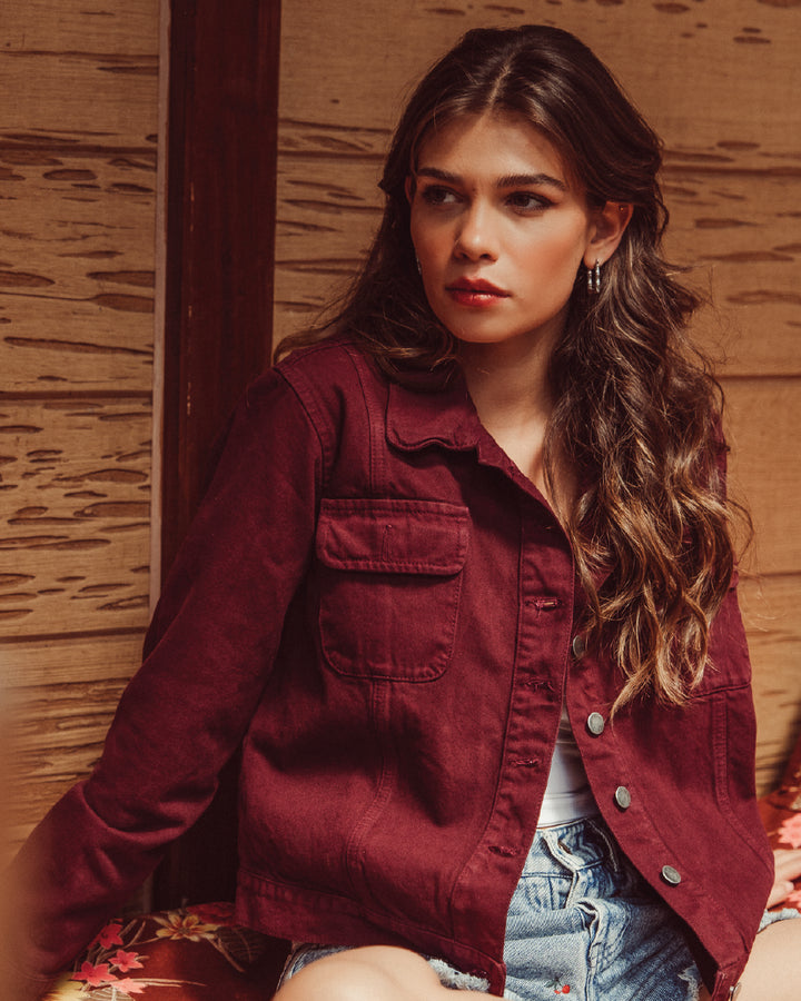 CHAQUETA NICKEL BURDEO