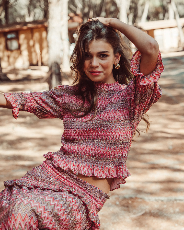BLUSA SAFI GRECAS