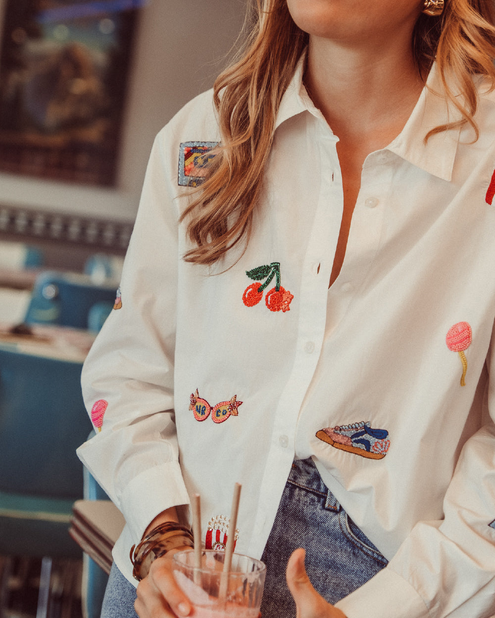 CAMISA GLITZ PATCHES