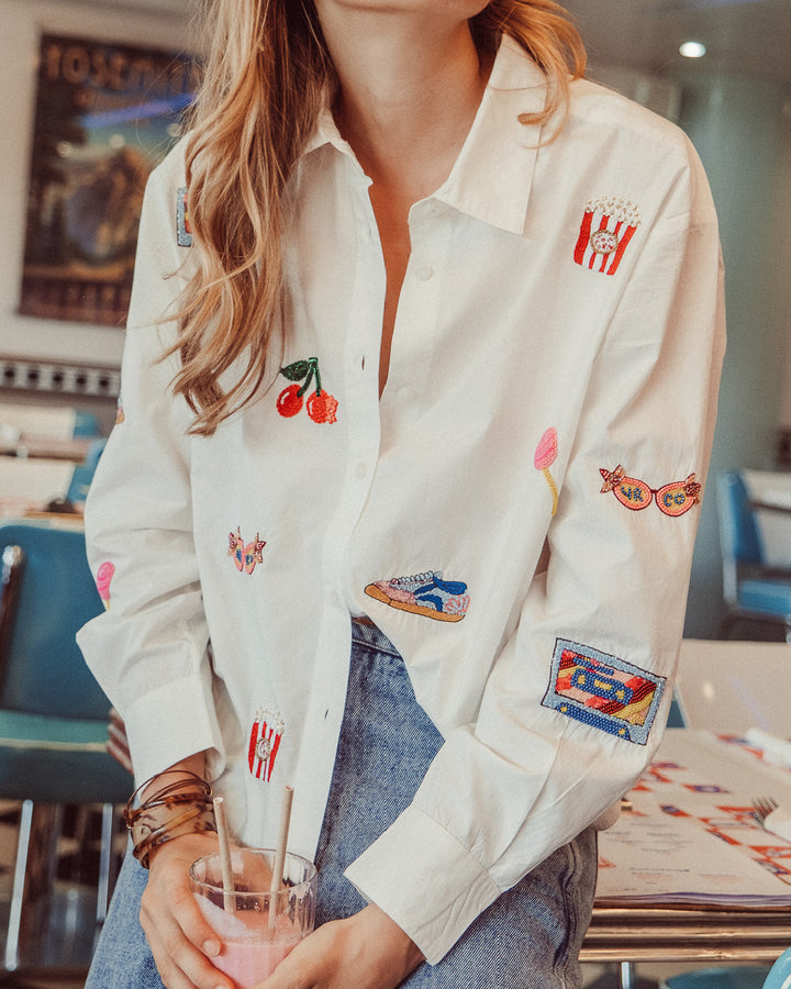 CAMISA GLITZ PATCHES