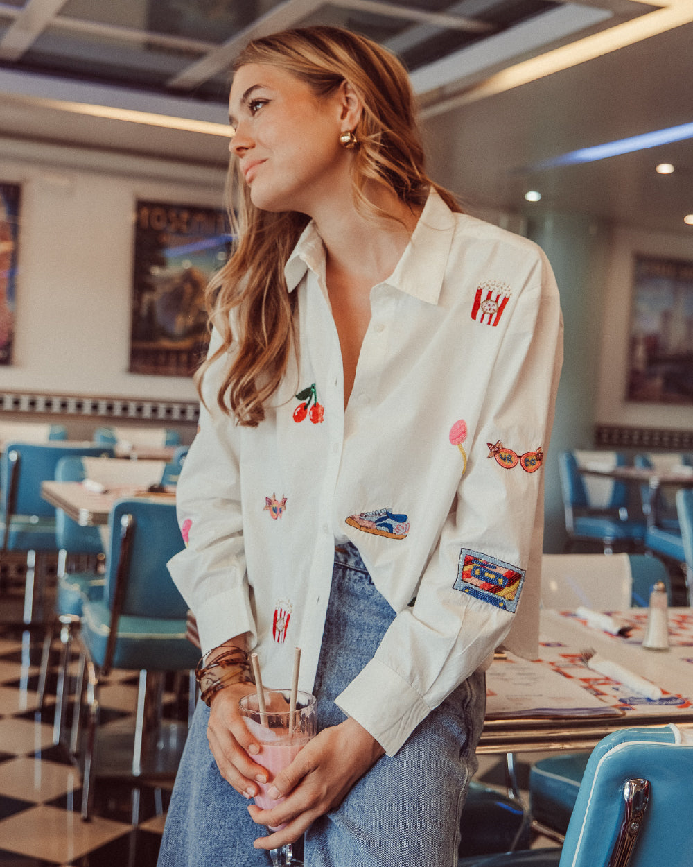 CAMISA GLITZ PATCHES