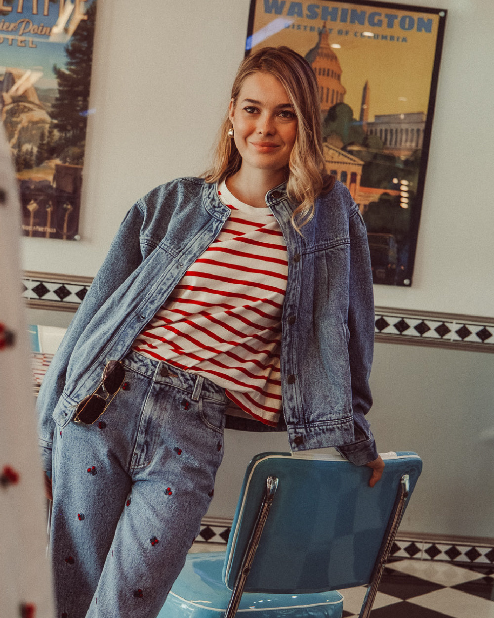 CHAQUETA ANNIE DENIM