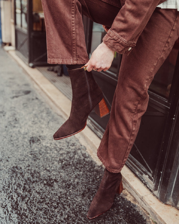 JEANS BRASS BROWN