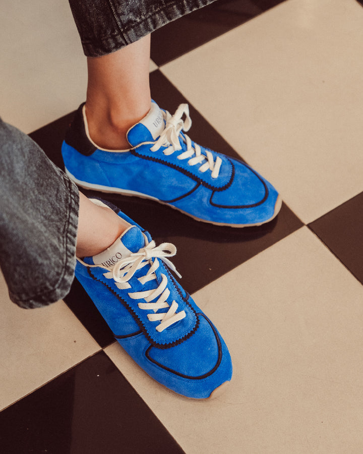 ZAPATILLA CHERRY AZUL ELECTRO PREVENTA