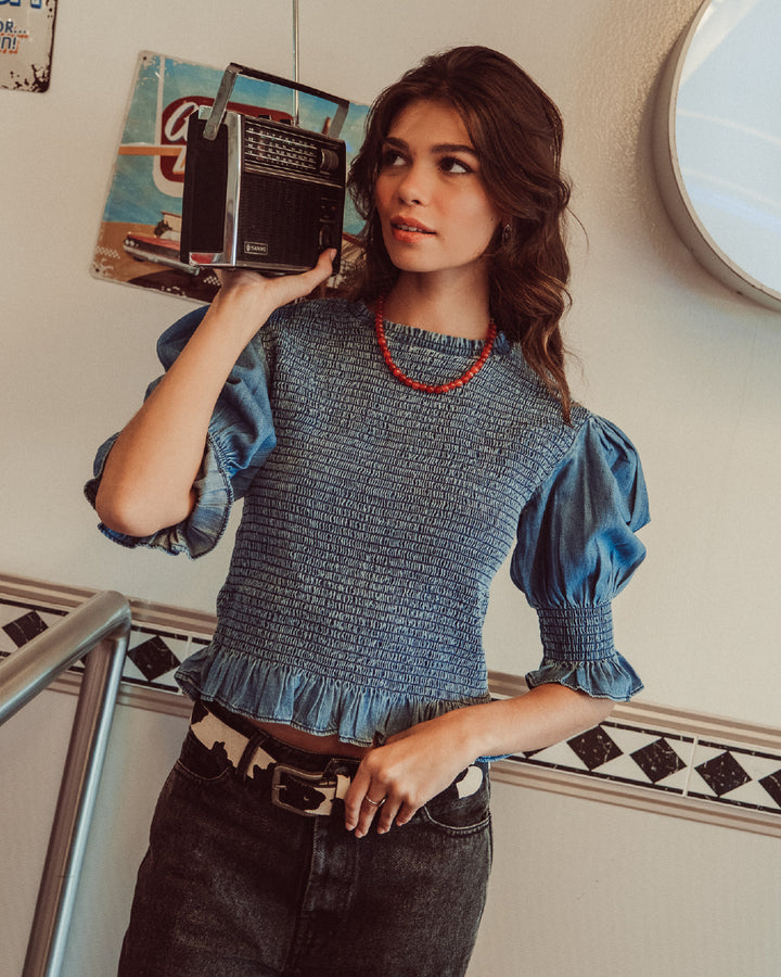 BLUSA SAFI DENIM
