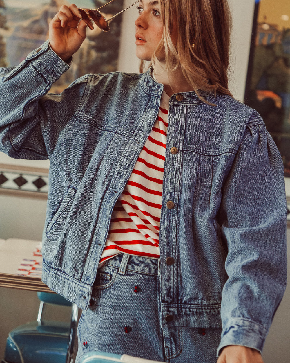 CHAQUETA ANNIE DENIM