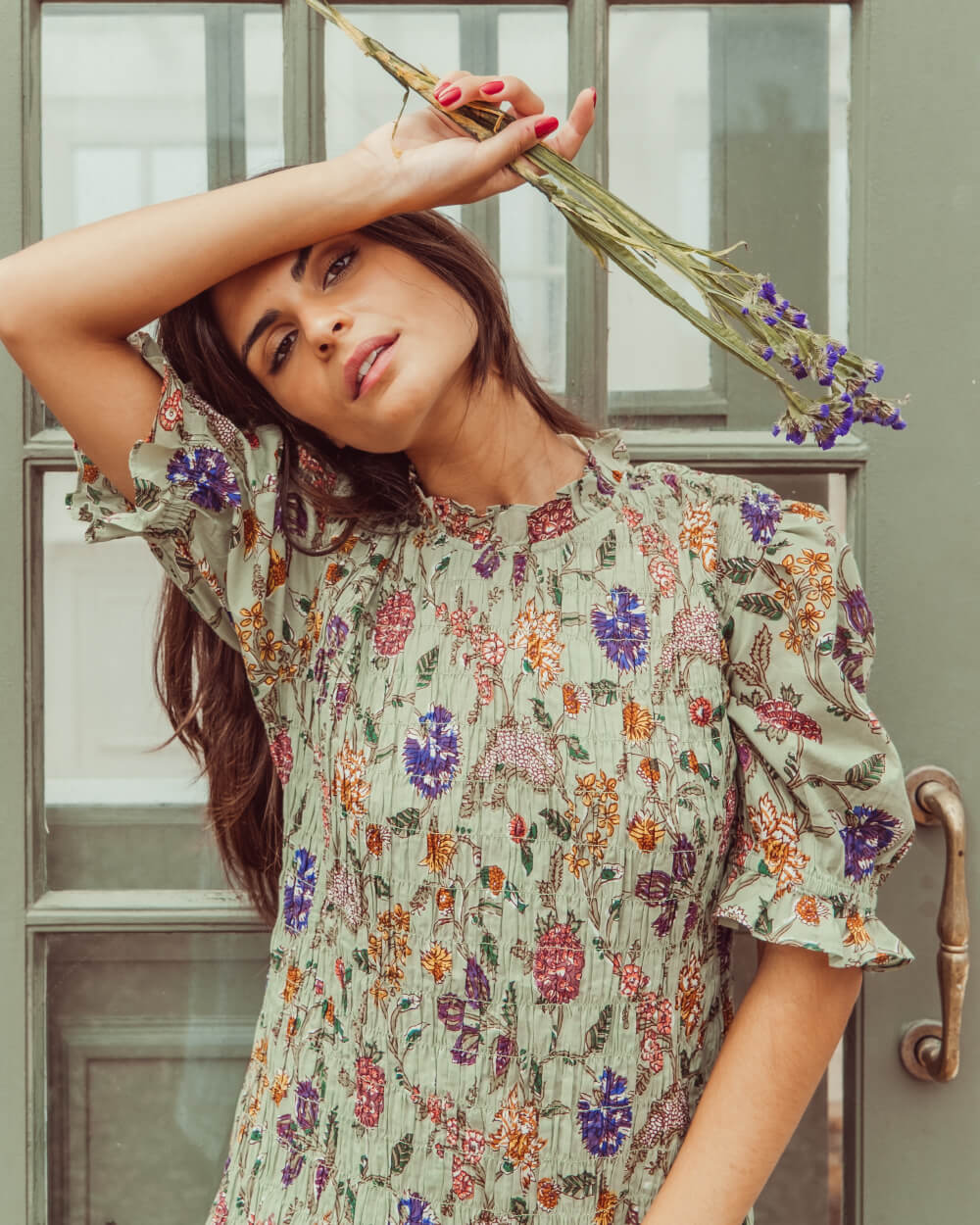 MANTO EVA VERDE