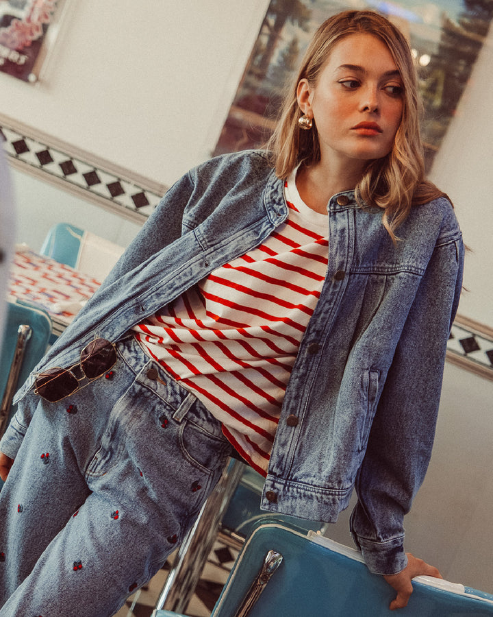 CHAQUETA ANNIE DENIM