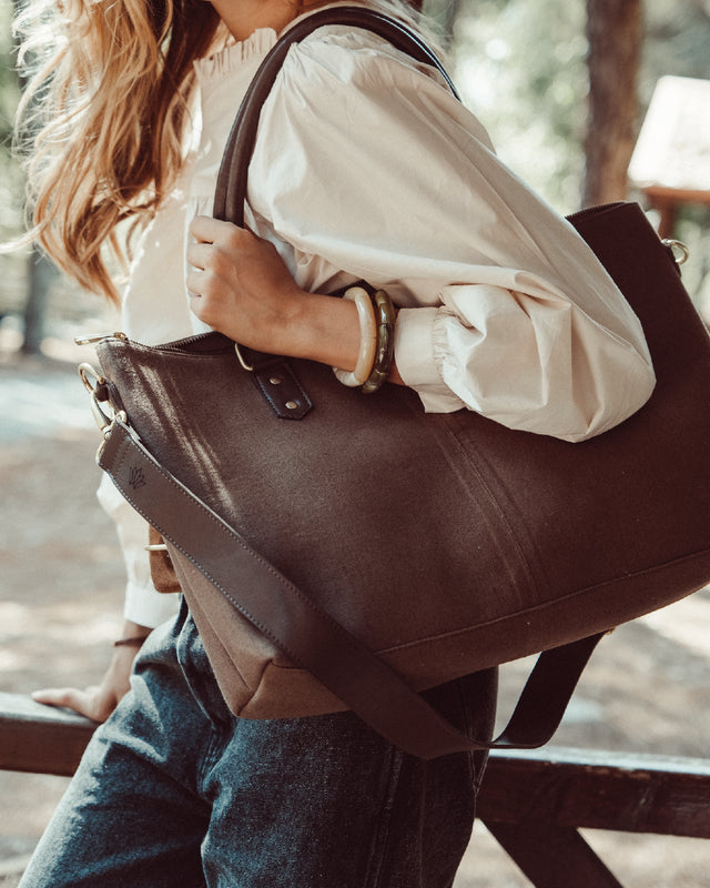 CARTERA OLIVIA TAUPE