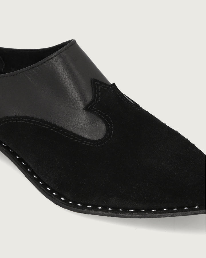 BABUCHA OKLAHOMA BAJO BLACK
