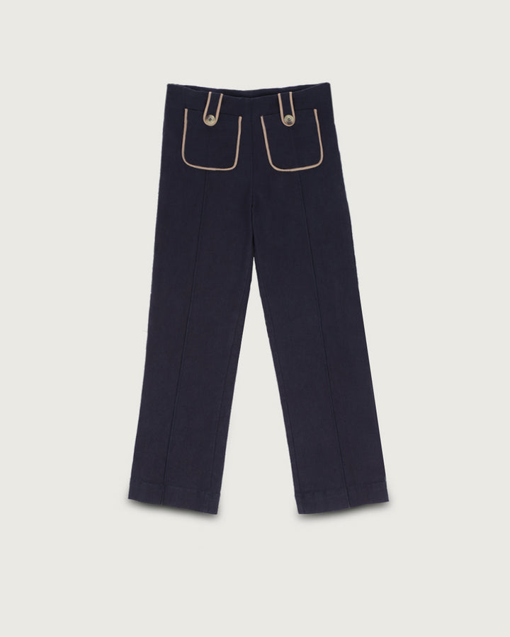 PANTALON BURDEOS NAVY