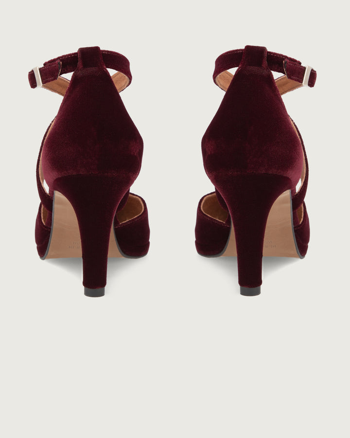 TACO PANTHEON BURGUNDY VELVET