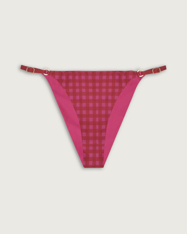 BOTTOM REVERSIBLE AJUSTABLE PINK VICHY