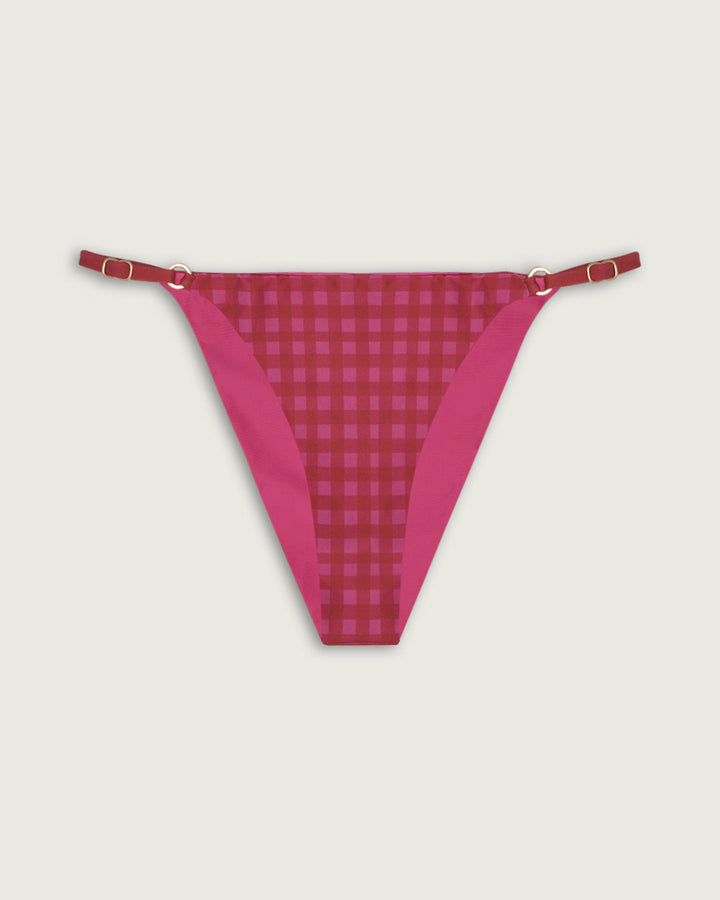 BOTTOM REVERSIBLE AJUSTABLE PINK VICHY