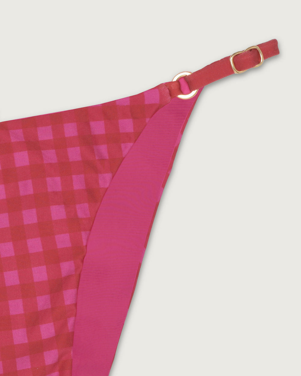 BOTTOM REVERSIBLE AJUSTABLE PINK VICHY