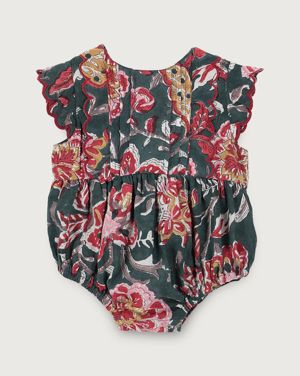 RANITA LUNETA PETROL BLUE FLOWERS PETIT