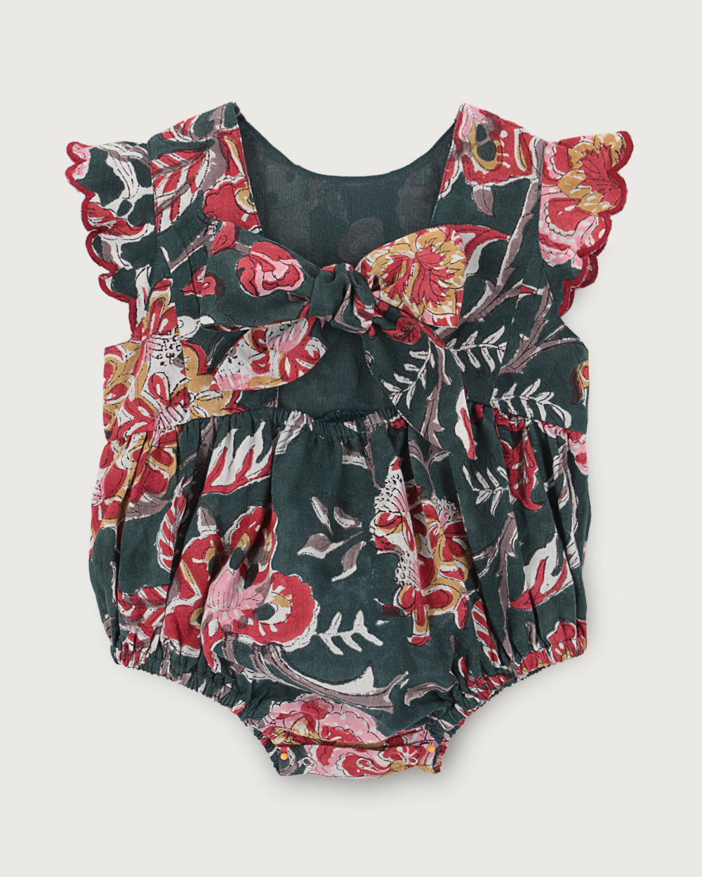 RANITA LUNETA PETROL BLUE FLOWERS PETIT