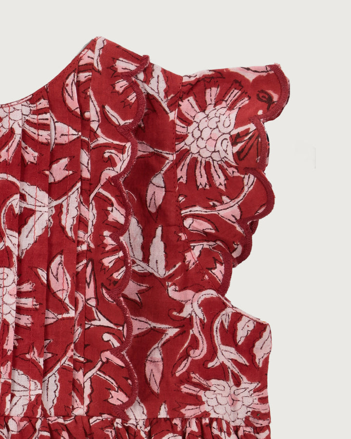 RANITA LUNETA RED FLOWERS PETIT