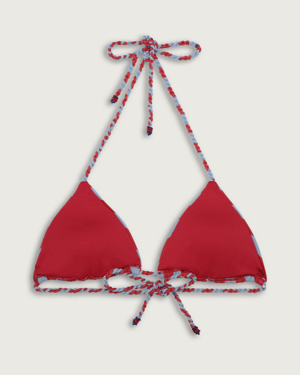 TOP SALINA TRIANGULOS RED STRIPES