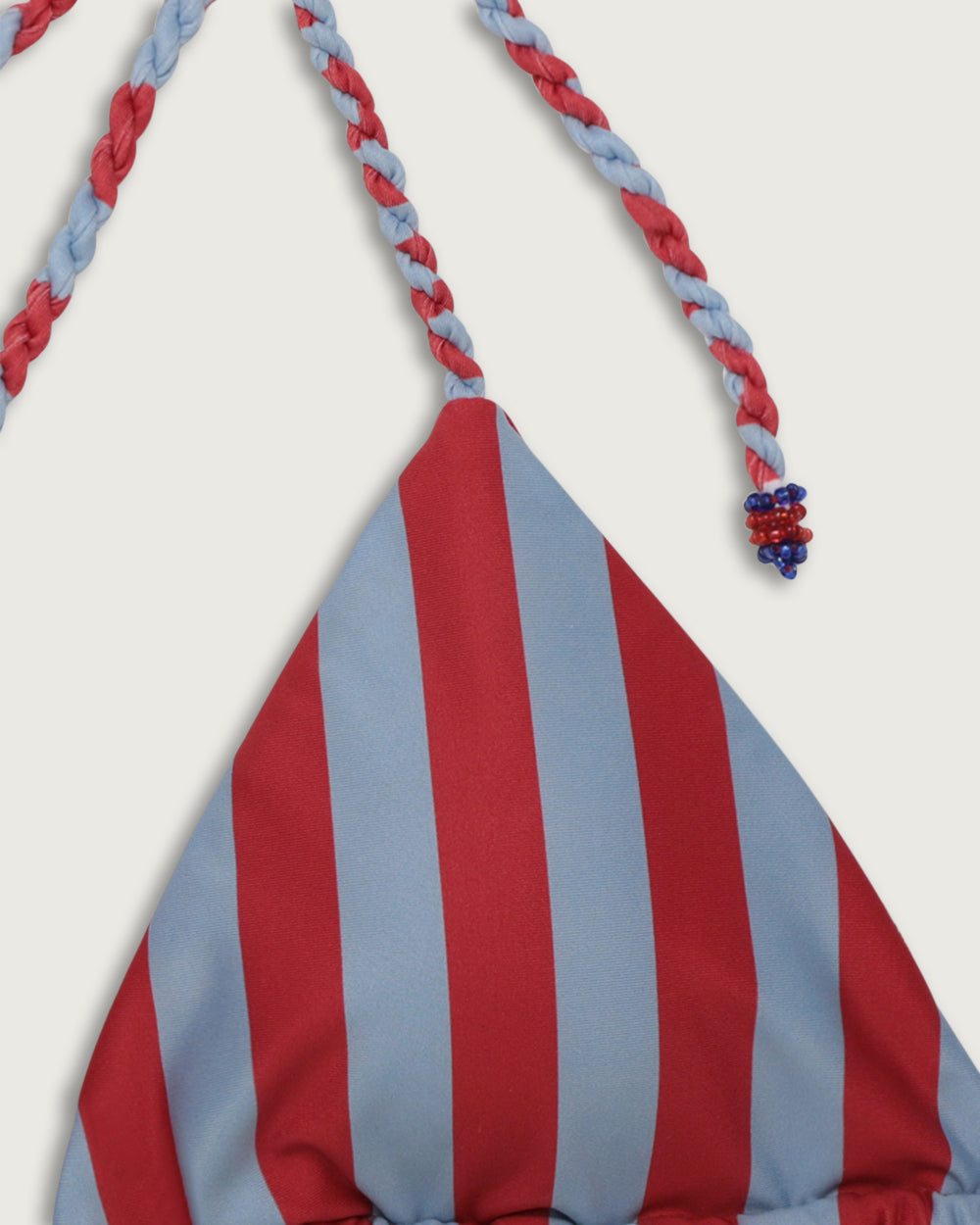 TOP SALINA TRIANGULOS RED STRIPES