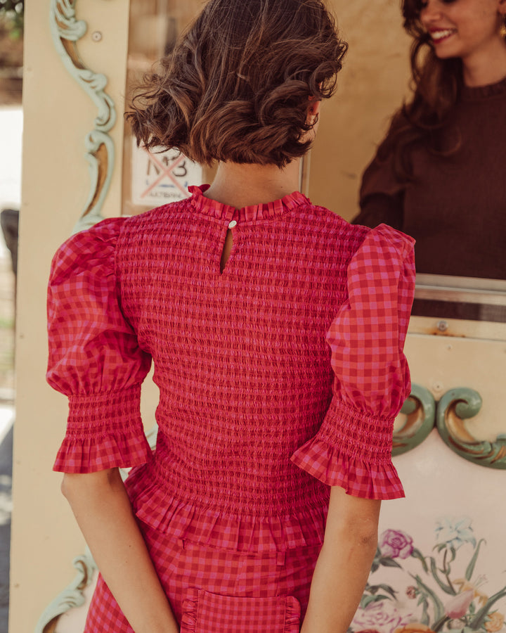 BLUSA SAFI PINK VICHY