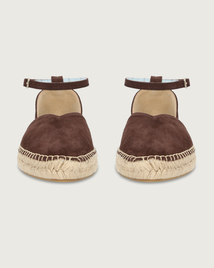 ALPARGATA SANTORINI CON PULSERA CHOCOLATE