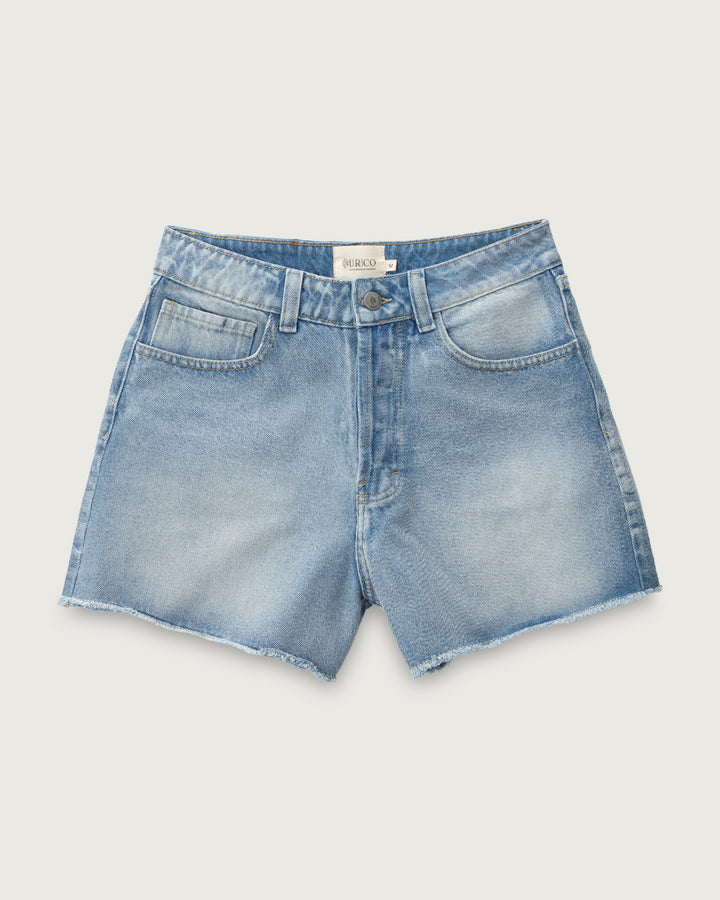 SHORT CHROME LIGHT BLUE