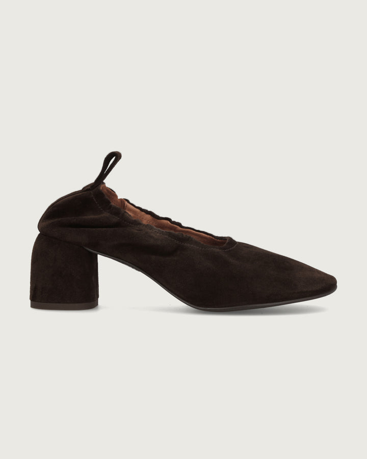 ZAPATO CON TACON SORA CHOCOLATE
