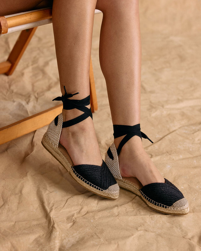 ALPARGATA VERA NEGRO