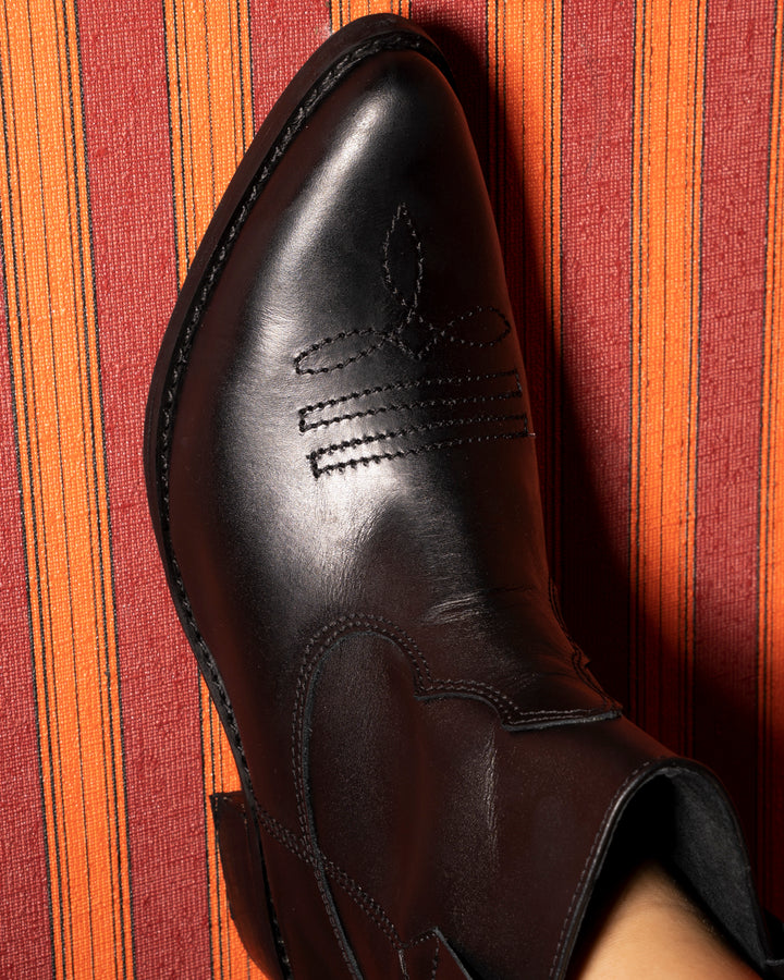 BOTÍN KANSAS NEGRO PREVENTA