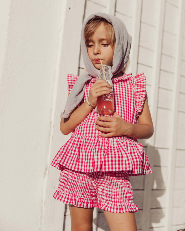 BLUSA LILOU RED VICHY PETIT