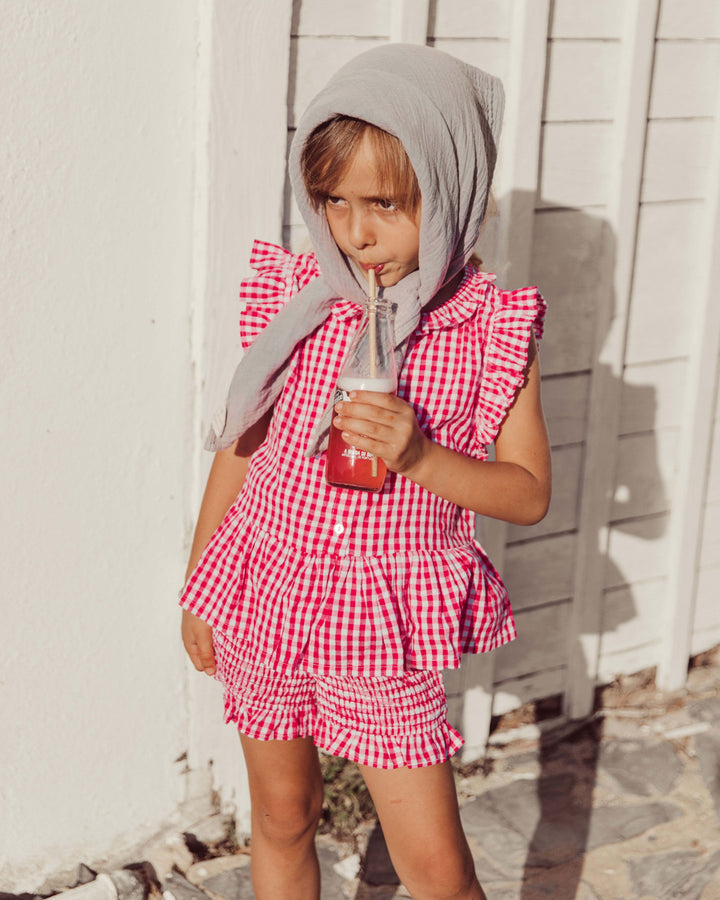 BLUSA LILOU RED VICHY PETIT
