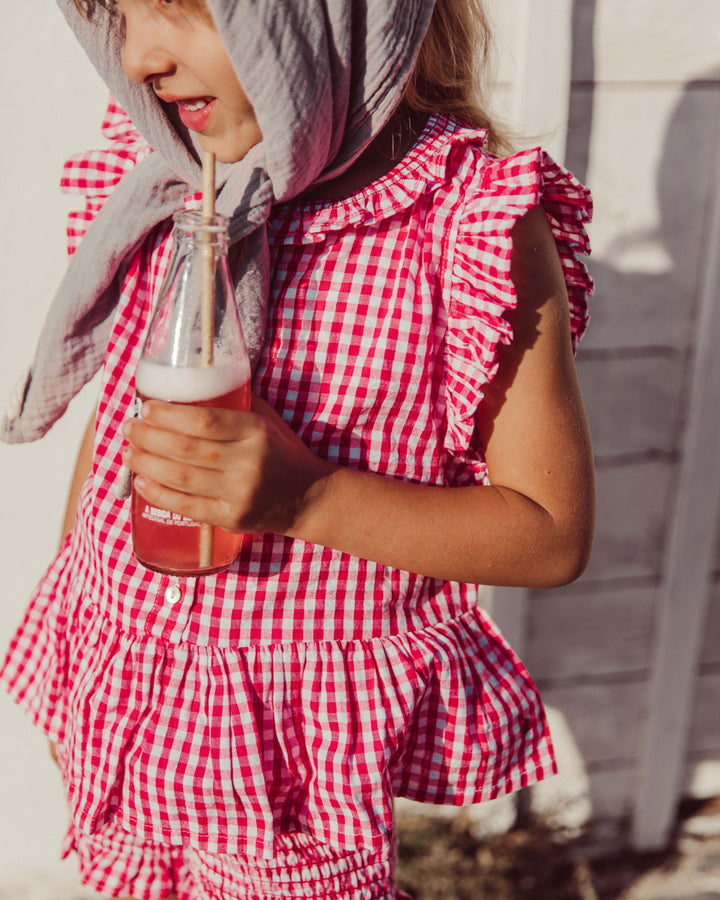 BLUSA LILOU RED VICHY PETIT