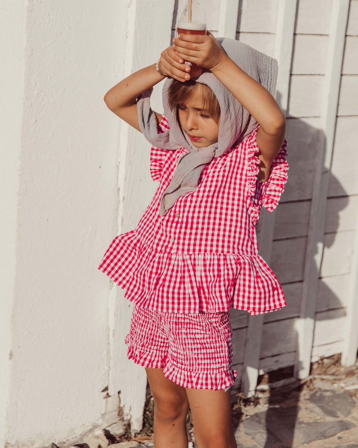 BLUSA LILOU RED VICHY PETIT