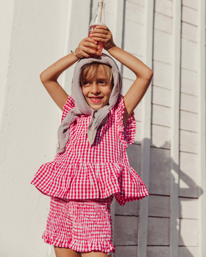 BLUSA LILOU RED VICHY PETIT