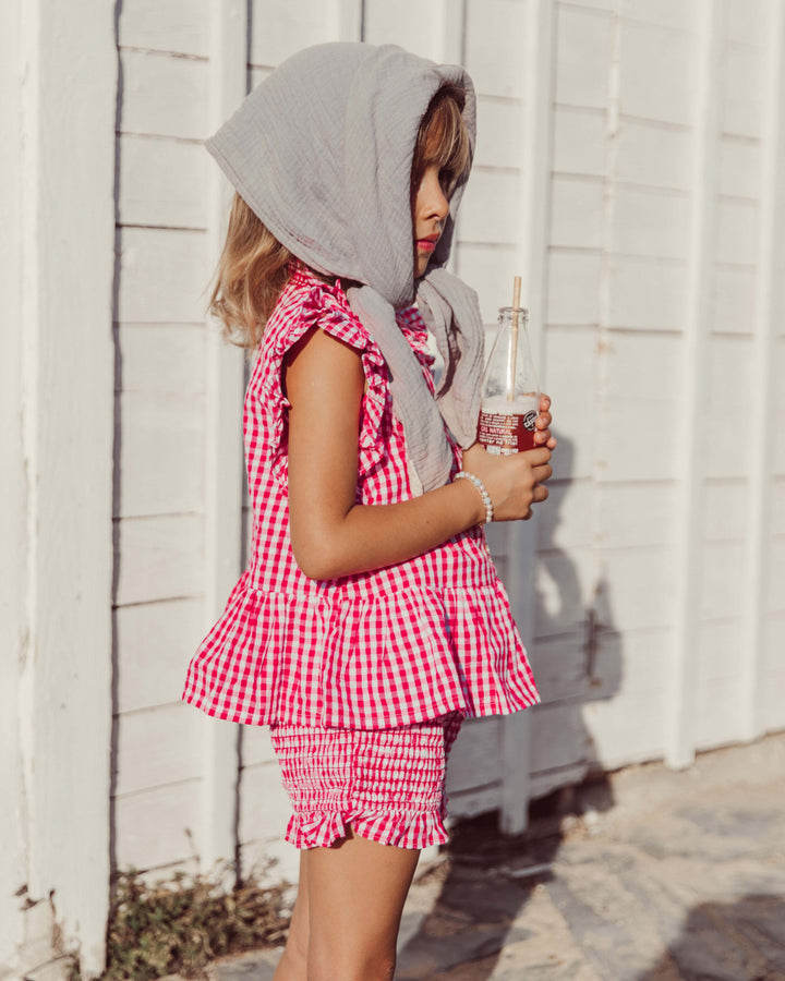 BLUSA LILOU RED VICHY PETIT