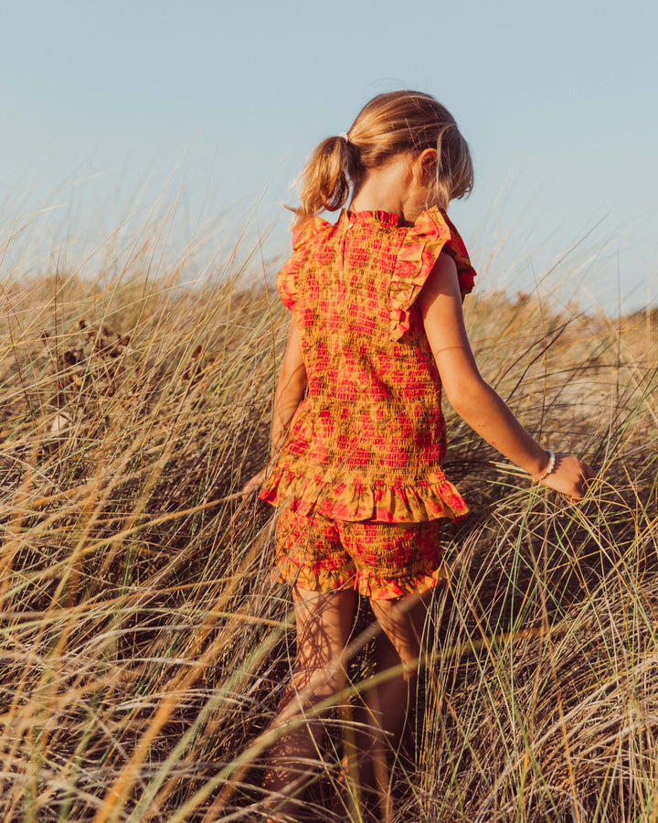 BLUSA ARLEQUIN YELLOW FLOWERS PETIT