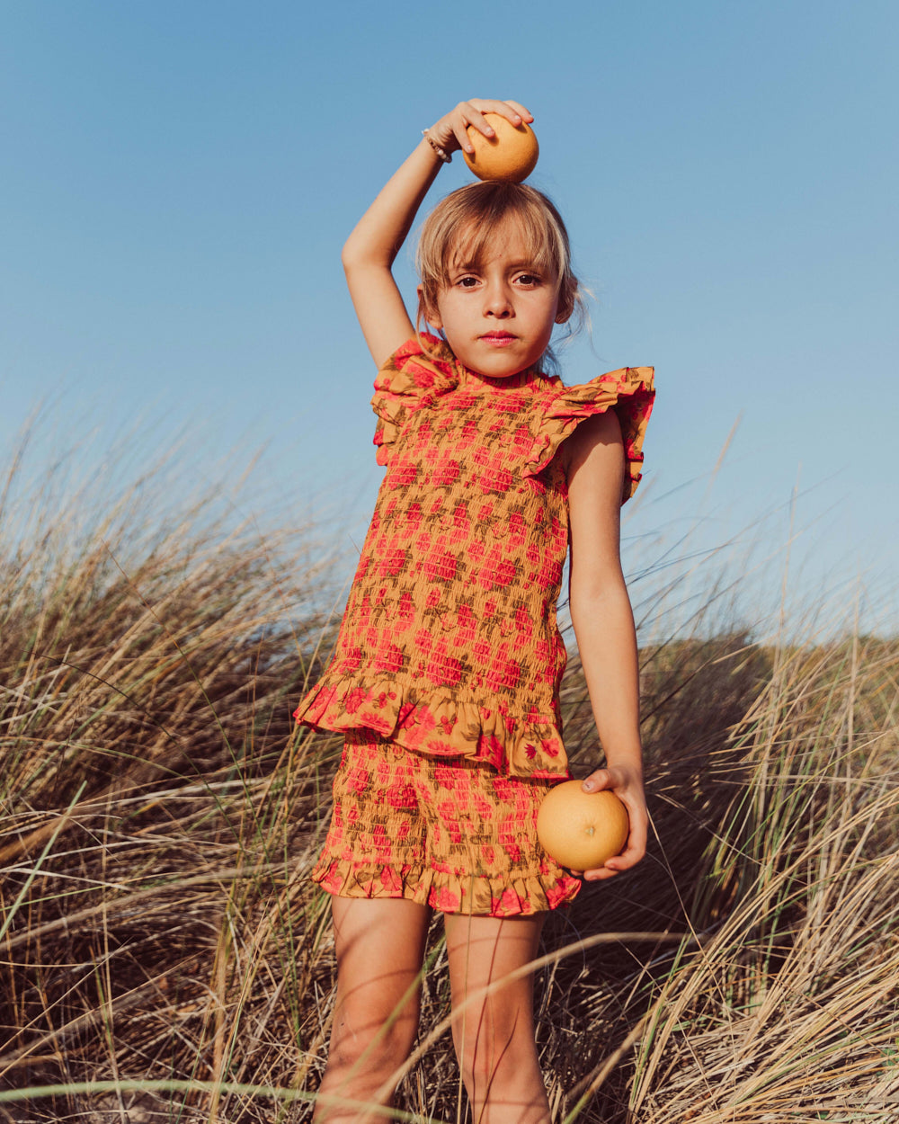 BLUSA ARLEQUIN YELLOW FLOWERS PETIT