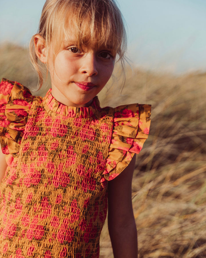 BLUSA ARLEQUIN YELLOW FLOWERS PETIT