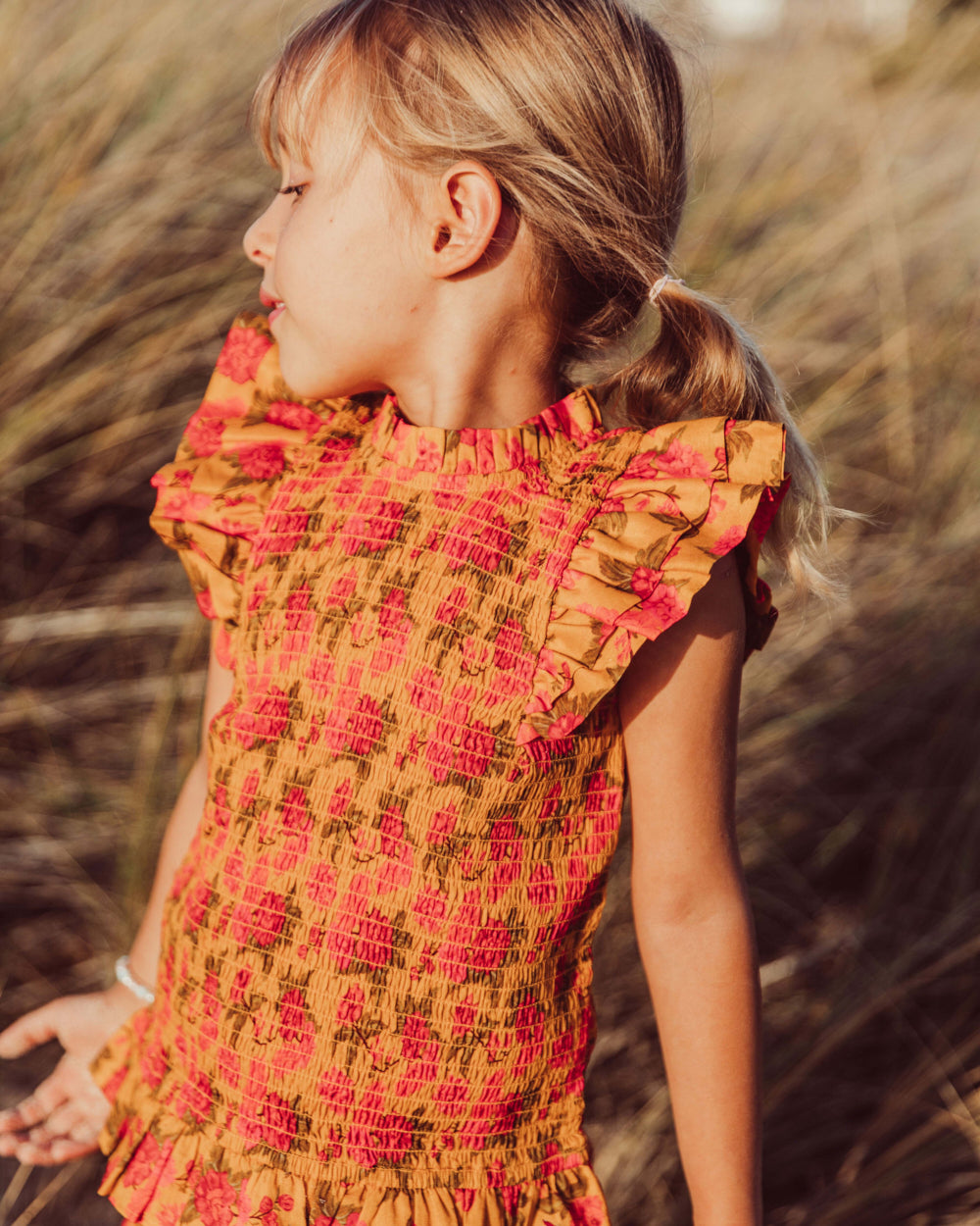 BLUSA ARLEQUIN YELLOW FLOWERS PETIT