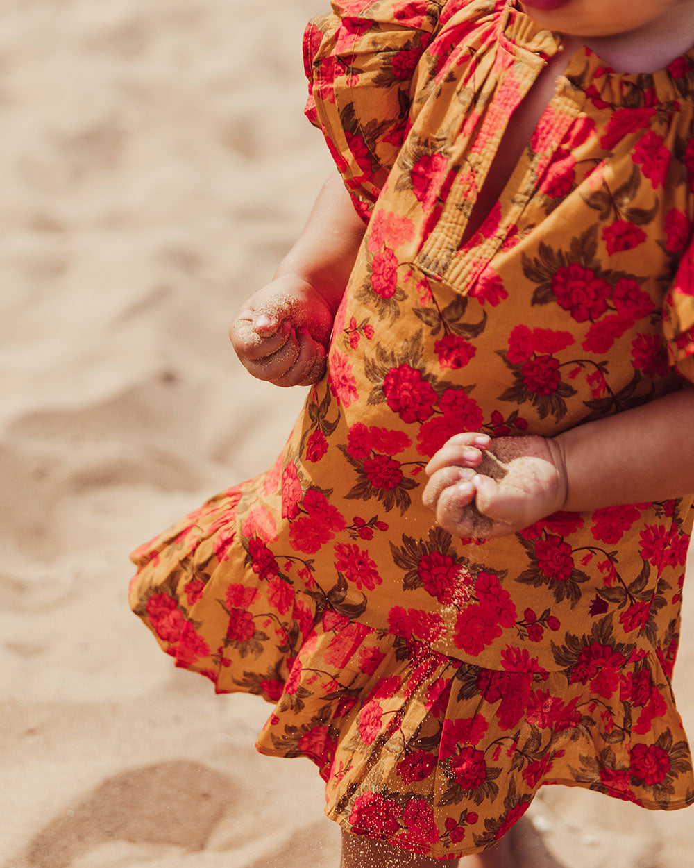 VESTIDO ANGELE YELLOW FLOWERS PETIT