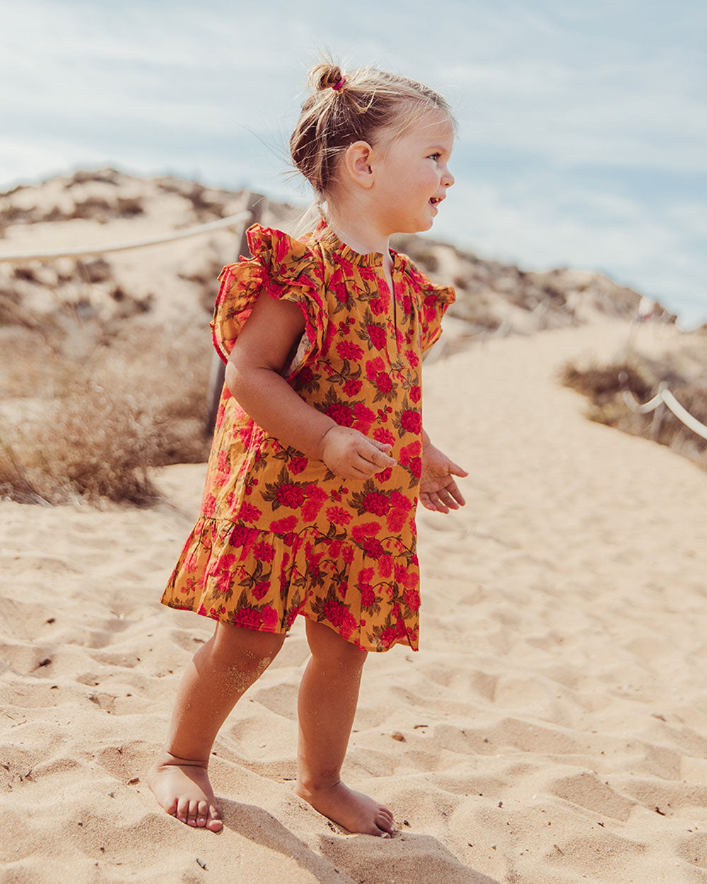 VESTIDO ANGELE YELLOW FLOWERS PETIT