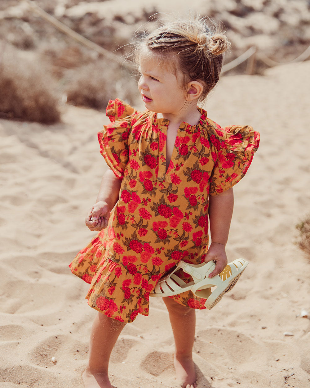 VESTIDO ANGELE YELLOW FLOWERS PETIT